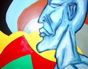 Calm Blue Face