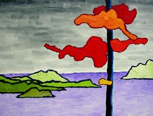 Red Pine Green Hills