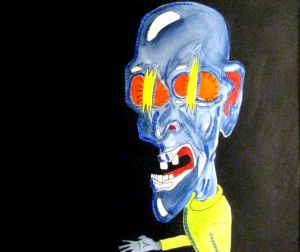 Taped Eye Zombie