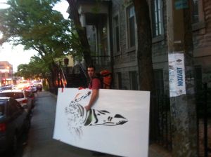 Nuit Blanche Sur Tableau Noir Montreal 2012