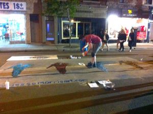Nuit Blanche Sur Tableau Noir Montreal 2012