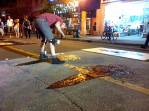Nuit Blanche Sur Tableau Noir Montreal 2012