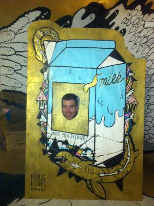 Paulie Heart Milk Carton