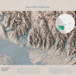 QGIS and Blender map.